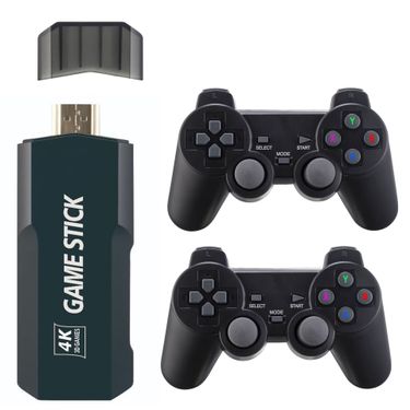 M9 Retro Wireless TV Game Console With 2.4G Dual Controllers, Mini Arcade System For PS1 & Classic Gaming, 32G/64G/128G Storage, HDMI Output_voghion.com