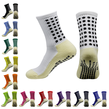 Towel bottom, mid-tube dispensing anti-slip football socks, men's and women's basketball socks, yoga socks, cross-border hot selling_voghion.com