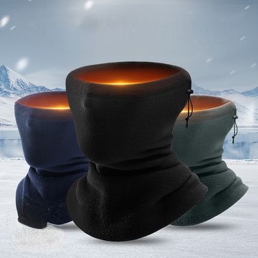 Outdoo Themal Wame Ski Mask Pola Fleece Cycling Windpoof Hat Dawsting Thickened Neck Gaite Fo Autumn And_voghion.com