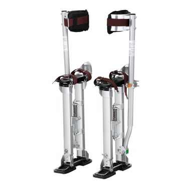 VEVOR Drywall Stilts Aluminum Tool Stilts 18''-30'' Adjustable Painting Taping_voghion.com