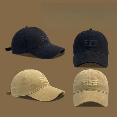 quality Embroidery Baseball Women's Big Head Circumference Highlights The Face, Small Couple Hundred_voghion.com