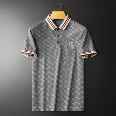 Men's Clothing Station 2024 New Short Sleeve POLO Shirt 20027 Summer Men's Half Sleeve Lapel_voghion.com