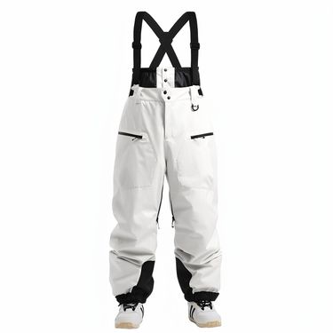 Separates Strap Ski Unisex Thickened Quilted To Keep Warm Double Board Windproof Waterproof Snow Tactical Pants_voghion.com