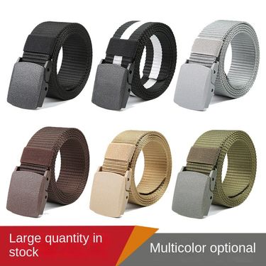 HOT 110/120/130/140cm Military Automatic Buckle Nylon Women Outdoor Hunting Multifunctional Tactical Canvas Sports Belt for_mkmklike.com