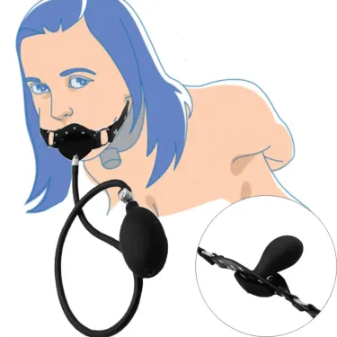 Mouth Gag Adjustable Ball Adult Games Flirting Fetish Roleplay BDSM Bondage Sex Toys Couples No Vibrator For Women_voghion.com