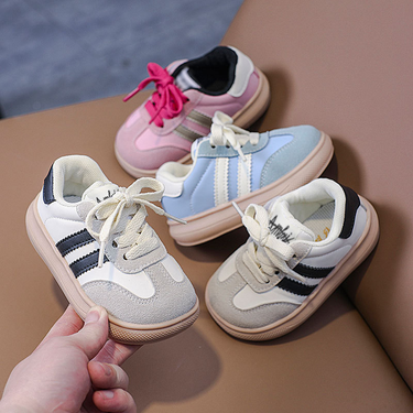 Children's Sports Shoes Spring And Autumn Fashion Boy Soft Sole Casual Board Shoes Girl Small White Shoes Baby Shoes Children's Shoes_voghion.com