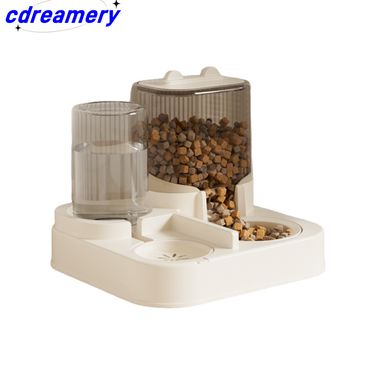 Cat Automatic Feeder, Cat And Dog Feeding And Water Fountain Water Dispenser, Cat Water Supply, Food Storage And Distribution Device_voghion.com