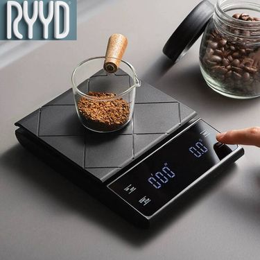 Barista Pro 3kg/0.1g Coffee Scale - Timer & High Precision For Espresso/Food Measurement
_voghion.com