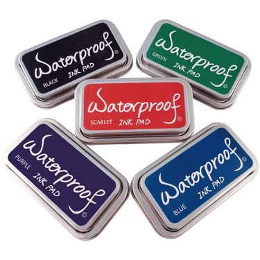 Ink Pads for Rubber Stamps;  Rubber Stamps Pads- Permanent;  Waterproof;  Stamp Pads for Card Making;  Scrapbooking Supplies;  Christmas Ink Stamps;  _voghion.com