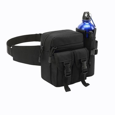 Sports Kettle Tactical Outdoor Military Enthusiast Multifunctional Small Waist Tool Shoulder Cycling Travel Storage Bag_voghion.com