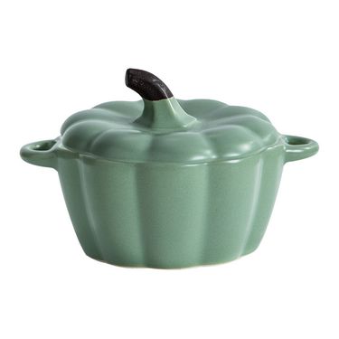 250ml Pumpkin Shape Ceramic Bowl With Lid Salad Cereal Bowl Glaze Soup Porridge Bakeware Oven Party Baking Pan Kitchen Tableware_voghion.com