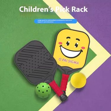 Zuo Cool Pickleball Paddle Set Outdoor Parent-Child Sports Training Lightweight Durable Boys Girls Ball Toys_voghion.com