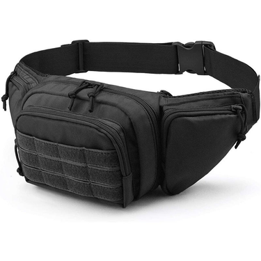 Outdoor Mountaineering Leisure Running Sports Cycling Multi functional Tool One Shoulder Tactical Waist Bag_voghion.com