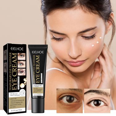 EELHOE Instant Firming Cream with Black Circles Eye Bags Moisturizes and tightens skin around the eyes_voghion.com
