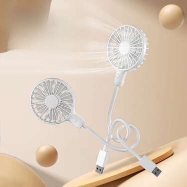 USB Strong Wind Mini Portable Power Bank Notebook Cooling Special Small Fan Angle Change For Office Use_voghion.com