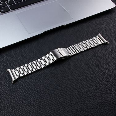For Samsung Galaxy Watch Ultra 47mm Band Stainless Steel Metal Strap For Galaxy Watch 7 Ultra Watchband Bracelet Bussiness Strap_voghion.com