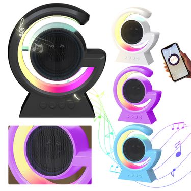 Bluetooth Speakers 3D Stereo Surround Sound Column Beautifully Designed Color Bluetooth Speaker Good For Hiking_voghion.com