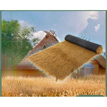 Lawn Homestay Farmhouse Roof Decoration Outdoor Pavilions Artificial Simulated Grass_voghion.com