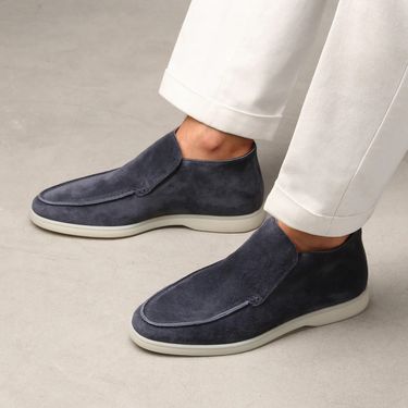 2025 New Men's Loafers British Style Lightweight Moccasins Size 48_voghion.com