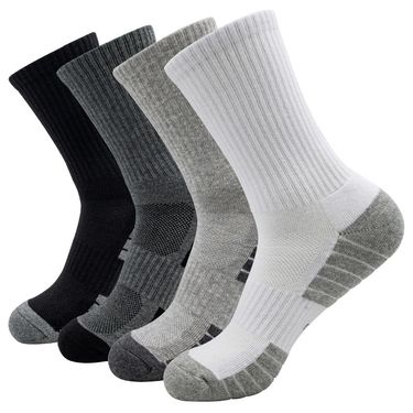 Shoe Accessories Thick Towel Bottom Sports Socks Men's Professional Basketball Socks Training Socks Pure Cotton Sweat Absorbent Socks_voghion.com