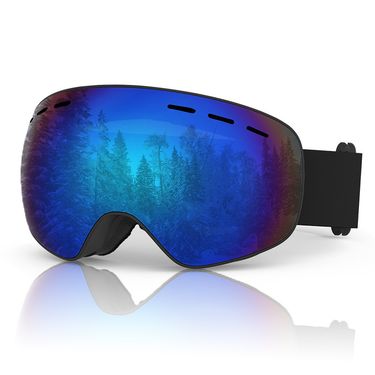 Double layer anti fog ski for men women, windproof and resistant cylindrical goggles, hot selling snow goggles_voghion.com