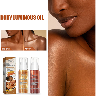 EELHOE high for setting shimmering powder to enhance sense of makeup brighten the facial body muscles. High gloss oil_voghion.com
