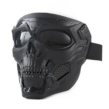 LazyZoom ¥%#Skull Military Enthusiast Tactical Goggles Outdoor Motorcycle Helmet Mask Riding Windproof Glasses Skiing CX_voghion.com