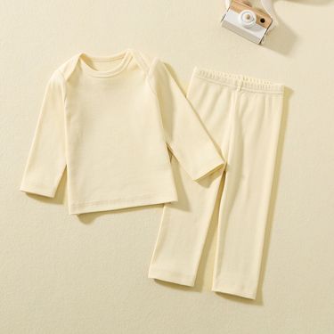 Kids' Clothing Autumn Clothes Long Sleeved T Shirts Suits Home Clothes Baby Suits_voghion.com