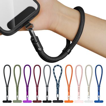 Universal Phone Lanyard With Clip Upgraded Anti-Drop 360° Rotation Adjustable Neck/Crossbody Strap For All Phone Cases_voghion.com
