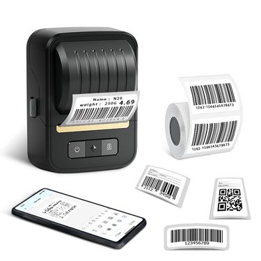 N20 Commercial Bluetooth Thermal Label Printer For Mobile & PC - Portable, Wireless, Compact Design For Small Businesses & Home Use_voghion.com