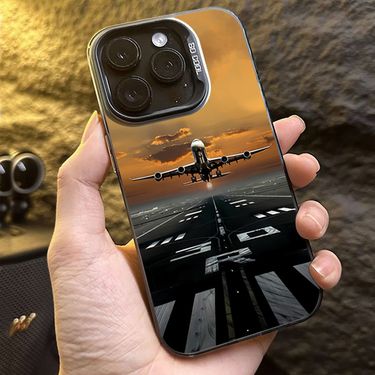 Phone Case For Samsung S25 S24 S23FE S22 Plus Ultra Super Airplane Festival Dazzling Cover For Galaxy A16 A54 A34 A15 A55 A35 5G_voghion.com