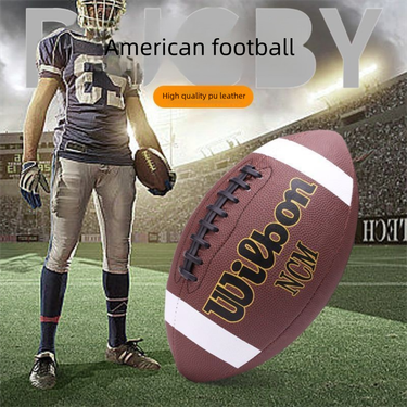 American Football Training Standard Competition Adult Wear-Resistant Green Primary School Student Children British Style_voghion.com