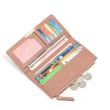 Women's Wallet Long Two-fold Zipper Multifunctional Leather Wallet Large Capacity Card Slot Hand-held Wallet A Variety Of Colors Available_voghion.com