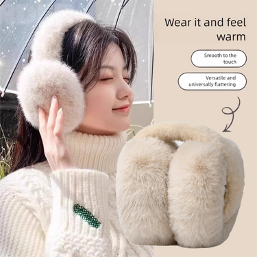 Winter Warm Earmuffs Women, Protection, Warmers, Windproof, Cold-Proof, Plush Covers, Muffs, Ear Protectors For Cycling_voghion.com