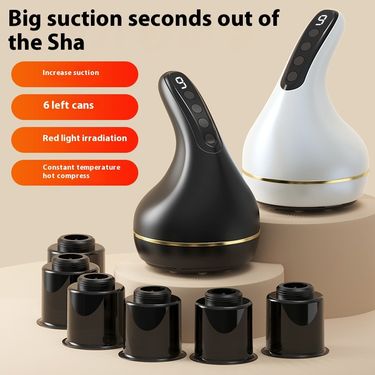 Smart Vacuum Cupping Device - Electric Scraping Instrument For Meridian Dredging Home Massage_voghion.com
