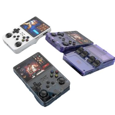 Open Source R36S Retro Handheld Video Game Console Linux System 3.5 Inch IPS Screen Portable Pocket Video Player 64GB Games_mkmklike.com