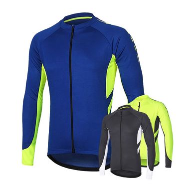 2025 Spring Summer Cycling Jersey Men's Outdoor Quick-Drying Breathable Night Riding Reflective Sports Long Sleeve Top_voghion.com