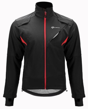 ROCKBROS Winter Jacket Softshell Jacket Cycling Clothing Men's Cycling Jacket_voghion.com