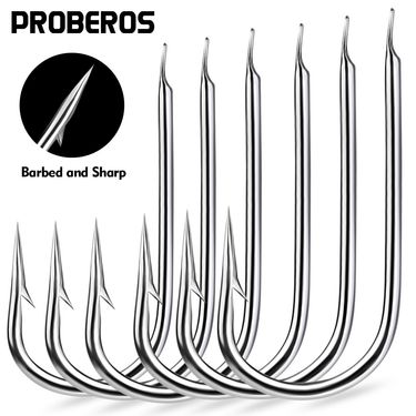 Long Handle Lure Single With Barbed Flat Minnow For Rock Platform Fishing High Carbon Steel Black Pit Crucian Carp Hook_voghion.com