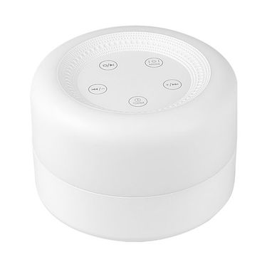 White Sound Machine Baby Soother with 12 Soothing Sounds 7 Lighting Colors Timer for Baby Students Adults Sleep Meditation_voghion.com