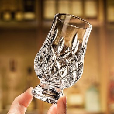 Crystal Glass Scent Big Belly Whiskey Tulip Professional Tasting Cognac Brandy Liquor Cup_voghion.com