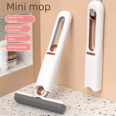 Mini Handheld Mop Sponge Absorbent For Bathroom Kitchen Desktop Lazy Use Replaces Cloth_voghion.com
