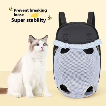 Dog Portable Backpack, Small And Medium-sized Dog Chest Bag, Breathable Cat Backpack For Outdoor Activities_voghion.com