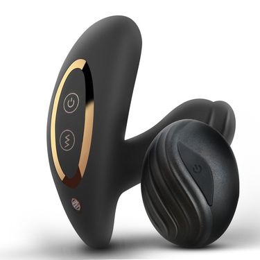 Dibekolbee Prostate Massager Male Jumping Egg Wireless Remote Control Anal Heating Masturbator Adult Toy_voghion.com