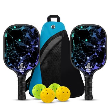 New Glass Fiber Gift Set Outdoor Sports Pickle Paddle Sales_voghion.com