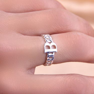Explosions Metal Sense Opening Ring Women's Light Luxury Niche Sex Cold Style Food Finger Ring_ipsvogv.com