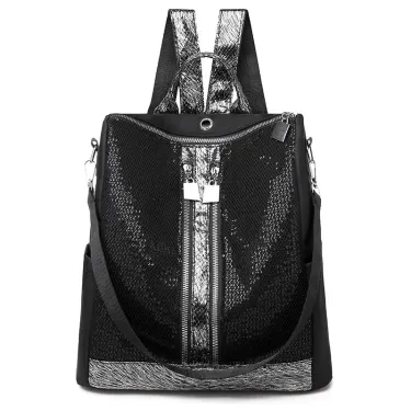 n Sequin Backpack For Teenage Girl Fashion Bling Rucksack Student School Bag Travel Shoulder Mochilas 250514_voghion.com