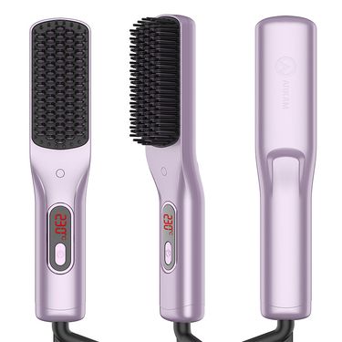 New Multifunctional Hair Straightening Comb Household Lazy Straight Curly Hair Negative Ion Hair Care Does Not Hurt Hair Styling Hair Straightener_voghion.com