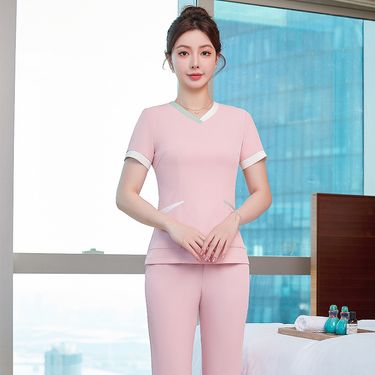Beauty Salon Beautician Professional Suit, Women's Center, Bath, Foot Therapy, Health Production Teacher, Sauna Massage_voghion.com