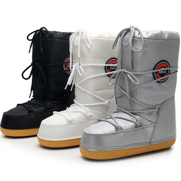 2025 he same style is exported to Europe America autumn and winter women's snow space trendy parent child ski boots SNOW_voghion.com